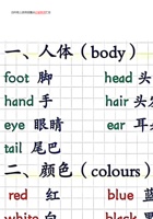 四年级上册英语重点必背单词汇总.pdf 封面