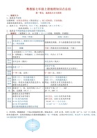 粤教版七年级上册地理知识点总结.pdf 封面