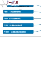 专题6.6 一次函数章末重难点突破（学生版）2022年八年级数学上册举一反三系列（苏科版）.docx 封面